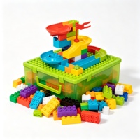 Juego de 75 Piezas de Juguetes de Construcción para Niños, Casa de Muñecas DIY, Bloques de Construcción Educativos de Plástico ABS de Alta Calidad para el Jardín de Infancia