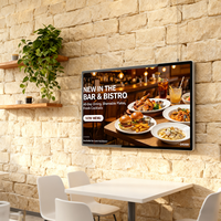 Affichage numérique et écran de kiosque de petite taille 32 pouces avec WIFI Bluetooth pour centre commercial, café, restaurant, hôtel
