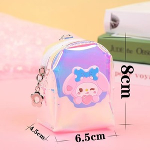 Nuevo Monedero Transparente para Niños de <span class=keywords><strong>Sanrio</strong></span>, con Cierre de Cremallera, Mini Cartera Portátil, Diseño de Dibujos Animados - Product Image 2