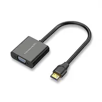 Mindpure HDMI ל-vga וידאו ממיר HDMI ל-vga כבל מתאם עם אודיו עבור אלקטרוליטי פח נחושת 1080p