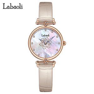 Reloj de Lujo para Mujer con Diamantes, Reloj de Cuarzo Minimalista con Resistencia al Agua - Product Image 3