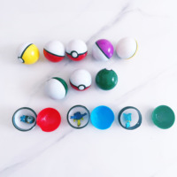 Figurine d'action Anime de 48 mm, Pokéball avec mini figurines pour distributeurs automatiques