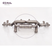 Échappement en titane sablé Ecnal pour Lamborghini Huracan 5.2L Lp580 Lp610 2014-2023