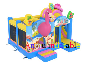 Nuevo <span class=keywords><strong>para</strong></span> 2026: Castillo Inflable Multifuncional con Forma de Flamenco que Encanta a los Niños, Tamaños Personalizados Disponibles Gratis - Product Image 2