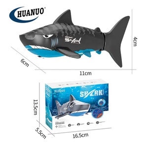 Mini RC Fish Toy Doble Impermeable Simulación Natación Antena Infrarrojo Columpio Cola Buceo Control remoto Tiburón - Product Image 2