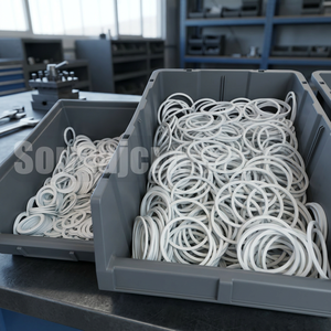 ซีลยางกระบอกสูบสำหรับปั๊มน้ำ FMC Triplex รุ่น L09-420 หมายเลขอะไหล่ 1280024 ผลิตในตุรกี - Product Image 3