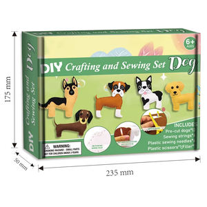 Nuovo Stock di alta qualità fai da te Set di cucito per animali di pezza educativo Set di cucito educativi per bambini giocattoli artigianali - Product Image 2