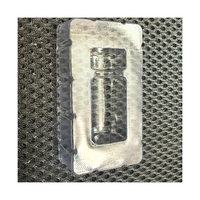 Plateau alvéolé d'emballage en plastique blanc T-001 pour 10 flacons de 3 ml, vide, pour 10 flacons de 3 ml