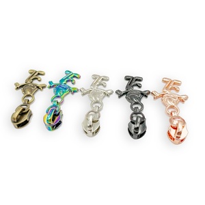 Custom Zipper Slider Hot Sale #5 Non Lock Nylon Zipper <b>Puller</b> for Garments and Schoolbags - Product Image 3