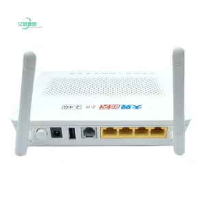 사용 된 EPON UN 8145C5 에폰 1GE + 3FE LAN + 2.4G 와이파이 2dbi 와이파이 ONU GPON GTH8546M HS8145C 파이버 ONT와 유사한 FTTH