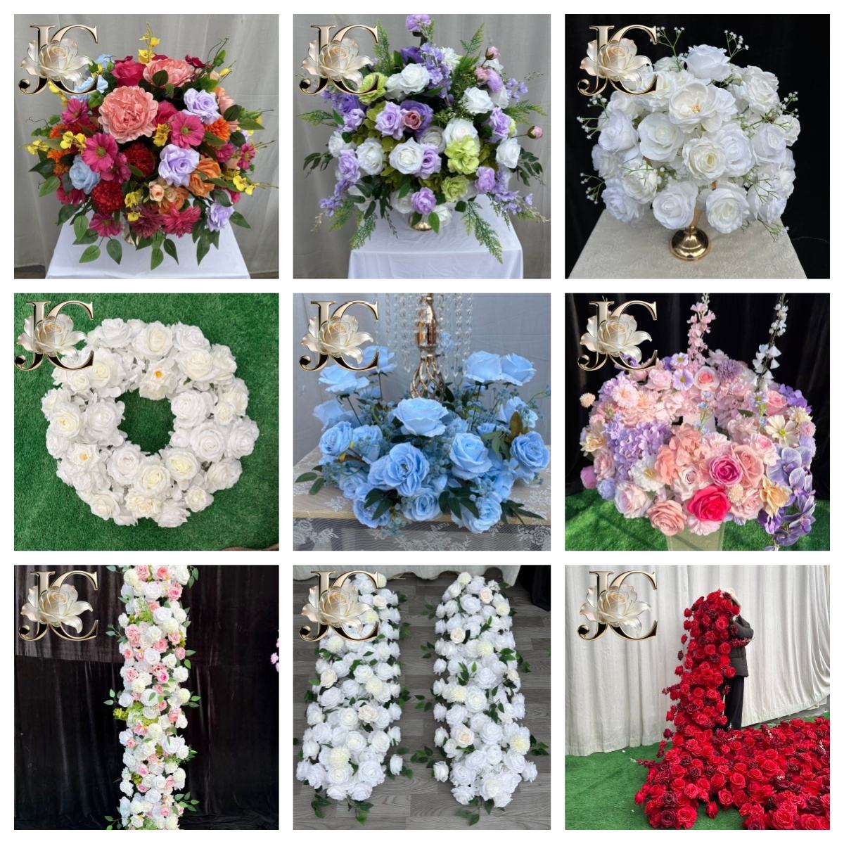 Centres de table fleuris 2