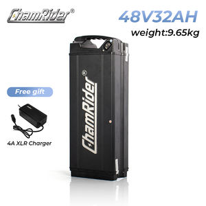 Batterie de vélo électrique Chamrider pour tige de selle, moteur de moyeu 750W 1000W, batterie polymère 48V 32AH 50AH pour vélo électrique à pneus larges - Product Image 1