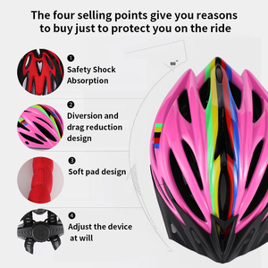 Casco da Ciclismo per Bambini Roselle, Leggero in EPS, Regolabile, Traspirante, Protettivo per Attività all'Aperto e Mountain Bike - Product Image 2