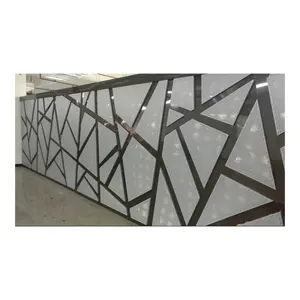 Декоративная облицовка стен перфорированная панель алюминиевая архитектурная Изолированная облицовочная панель стены
