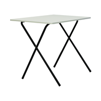 Table d'étude pliante en MDF pour collège et église en Europe, table d'examen pliante