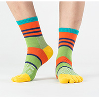 En gros Personnalisé De Haute Qualité Athlétique Sport Cinq Toe Low Cut Cheville Chaussettes de Course