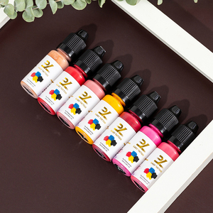 สีออร์แกนิคชีวภาพสำหรับไมโครเบลดดิ้ง 47 สี ใช้ในหมึกสัก สีสำหรับคิ้วแบบมืออาชีพ น้ำหมึกไมโครเบลดดิ้งสำหรับคิ้ว - Product Image 4