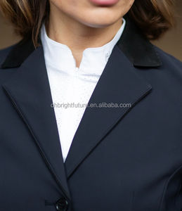 Giacca da concorso personalizzata giacca da corsa giacca da donna <span class=keywords><strong>abbigliamento</strong></span> equestre - Product Image 5