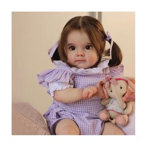 Muñecas Bebé Reborn de 60 cm, Vinilo Suave, Silicona, Muñecas de Arte para Recién Nacidos, Regalo para Niños, Juguetes para Niñas, Regalos de Muñecas Bebé Reborn de Silicona - Product Image 2