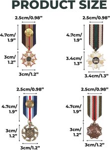 Set di Distintivi da <span class=keywords><strong>Sceriffo</strong></span> e da Agente, Spilla da Bavero in Metallo, Accessorio Stile Old West, <span class=keywords><strong>Distintivo</strong></span> WesternSafety per Adulti e Bambini - Product Image 2