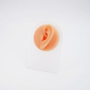 1PC 3d סיליקון קעקוע מודל עבור שפת האף שפה פירסינג תרגול חלק גוף תצוגה כלי עבור אימון איפור קבוע
