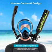 Bouteille d'oxygène portable à bas prix avec valve, bouteille de gaz 0,5L, bouteille de plongée sous-marine