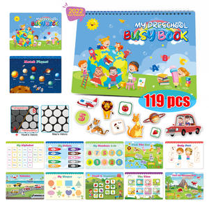 Libro di Attività Silenziose QINGTANG per l'Apprendimento Prescolare, Libro <span class=keywords><strong>Montessori</strong></span> per Bambini - Product Image 6