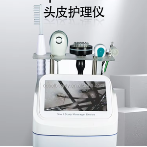 Dispositivo de alta frecuencia para masaje y análisis del cuero cabelludo, peine para el cuidado del cabello, máquina de prueba capilar, el más vendido. - Product Image 1