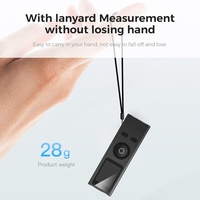 Télémètre laser de poche portable 40m le plus vendu, outil de mesure d'angle intelligent industriel et DIY
