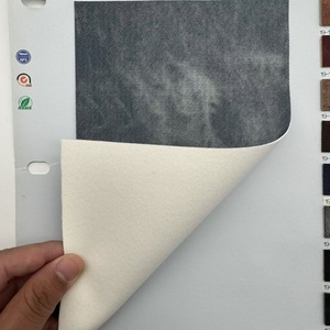 Vendite dirette della fabbrica Denim modello di ecopelle tessuto personalizzato ecopelle tessuto <span class=keywords><strong>pelletteria</strong></span> - Product Image 3