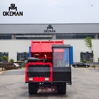 Neuer OKEMAN 5 Tonnen Diesel Euro 5 Linkslenker Raupentransporter Geländegängiger Mini-Raupenkipper 57PS für Landwirtschaft/Bauarbeiten Weltweit Beliebt