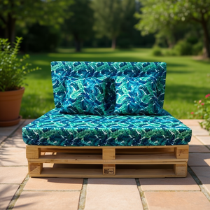 Coussin de palette en éponge 12 cm - 5 coussins de palette pour siège et oreiller - Product Image 2