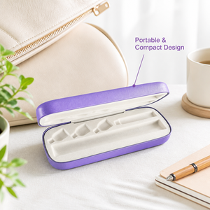 Estuche Reutilizable <span class=keywords><strong>para</strong></span> Pluma de <span class=keywords><strong>Insulina</strong></span> de PU, Caja de Almacenamiento Médico Portátil de Carcasa Rígida con 4 Ranuras <span class=keywords><strong>para</strong></span> Agujas, <span class=keywords><strong>Precio</strong></span> de Fábrica - Product Image 5