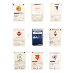 Produttore stampa personalizzata squadre di calcio tedesche giochi di carte Quartet - Product Image 4