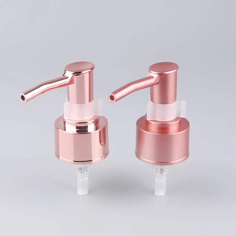 Nieuwe Product Shampoo Pomp Doseren Uv Rose Gold Dispenser Lotion Pomp Voor Pet Lotion Pomp Fles En Shampoo Flessen