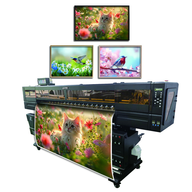 Resolution Wrap Flex Car High Printer, I1600 Sticker Transfer Heat Printer;Outdoor Vinyl Film Wide-format Printer,