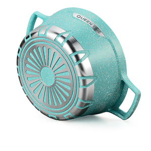 Dessini Nhôm Thổ Nhĩ Kỳ Khác Pots Sets Không Dính Bếp Thông Minh Cắm Trại Gốm Granite Cookware Đặt Cookware Bán Buôn - Product Image 2