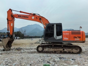 Excavatrice Hitachi ZAXIS ZX200 d'occasion de haute qualité, d'origine japonaise, 20 tonnes, à vendre - Product Image 3