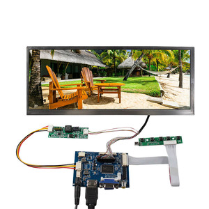 123 Dengan Papan Pengontrol Vga Av Fungsi Pembalik Layar 850Nit 12.3Inci 1920X720 50Pin Lvds Lcd Layar Kristal Cair Mobil - Product Image 1