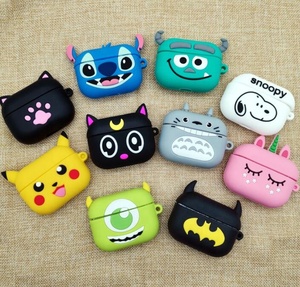 Venta al por mayor para los <span class=keywords><strong>Airpods</strong></span> caso lindo de dibujos animados para los <span class=keywords><strong>Airpods</strong></span> Pro de auriculares de silicona caso - Product Image 2