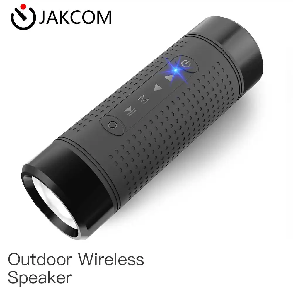 JAKCOMOS2屋外ワイヤレススピーカースピーカーの新製品はスマートワイヤレススピーカーfmラジオパワーバンク自転車ライトに適合