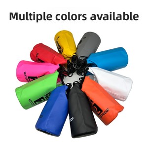 กระเป๋าเป้กันน้ำ PVC สีพื้น สำหรับกิจกรรมกลางแจ้ง ดำน้ำ ปั่นจักรยาน ล่องแก่ง ปีนเขา ตั้งแคมป์ ชายหาด ขายตรงจากโรงงาน - Product Image 4
