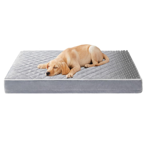 Cama Ortopédica Impermeable Extra Grande para Perros con Funda Extraíble y Lavable, Cama Acolchada con Múltiples Agujas para Perros <span class=keywords><strong>de</strong></span> Gran Tamaño - Product Image 1