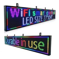 Letrero Publicitario Digital con Marco de Aleación de Aluminio, Pantalla LED, Control por Aplicación, Compatible con SDK, para Tiendas