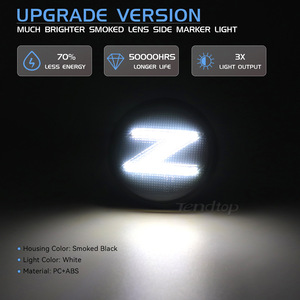 ไฟเลี้ยว LED 4แบบไดนามิกสำหรับรถยนต์ <span class=keywords><strong>Nismo</strong></span> Road Fairlady <span class=keywords><strong>Z</strong></span> Z34ไฟกระพริบใหม่สำหรับ <span class=keywords><strong>Nissan</strong></span> 370Z Coupe - Product Image 2