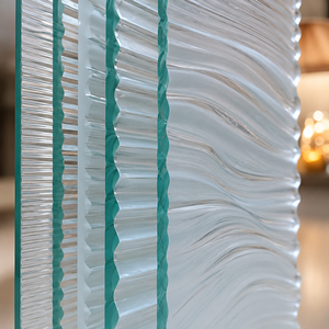 Vidrio Decorativo con Patrón <span class=keywords><strong>Morgon</strong></span> de Partner Glass, Vidrio de Color de 5mm-15mm, Tamaño Personalizado, para Puertas, Ventanas, Interiores, Cocina y Baño - Product Image 3