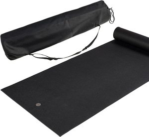 Tapis d'exercice en PVC absorbant les chocs, robuste et durable, avec technique de mousse pour entraînement de saut à la corde, yoga et utilisation en salle de sport - Product Image 1