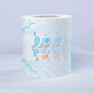 PE 필름 일회용 위생 제품 원료 다채로운 디자인 아기 기저귀 백 시트 Pe Roll 용 통기성 필름
