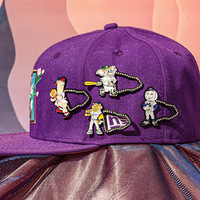 Badge de chapeau de club de baseball personnalisé en émail souple plaqué or vintage, accessoires de broche à clipser sur chapeau, vente en gros