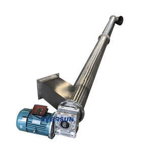 آلة تغذية معدات نقل حبوب الذرة من الفولاذ المقاوم للصدأ ، ناقل لولبي يو - Product Image 1